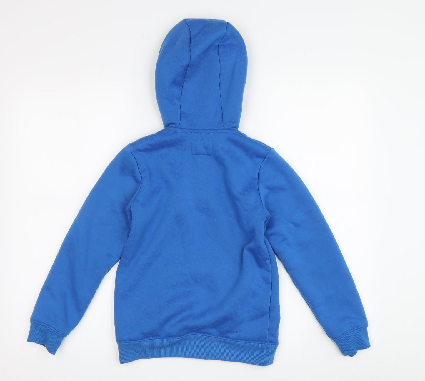 Mountain Warehouse Boys Blue Hoodie 7-8 Full Zip Lined