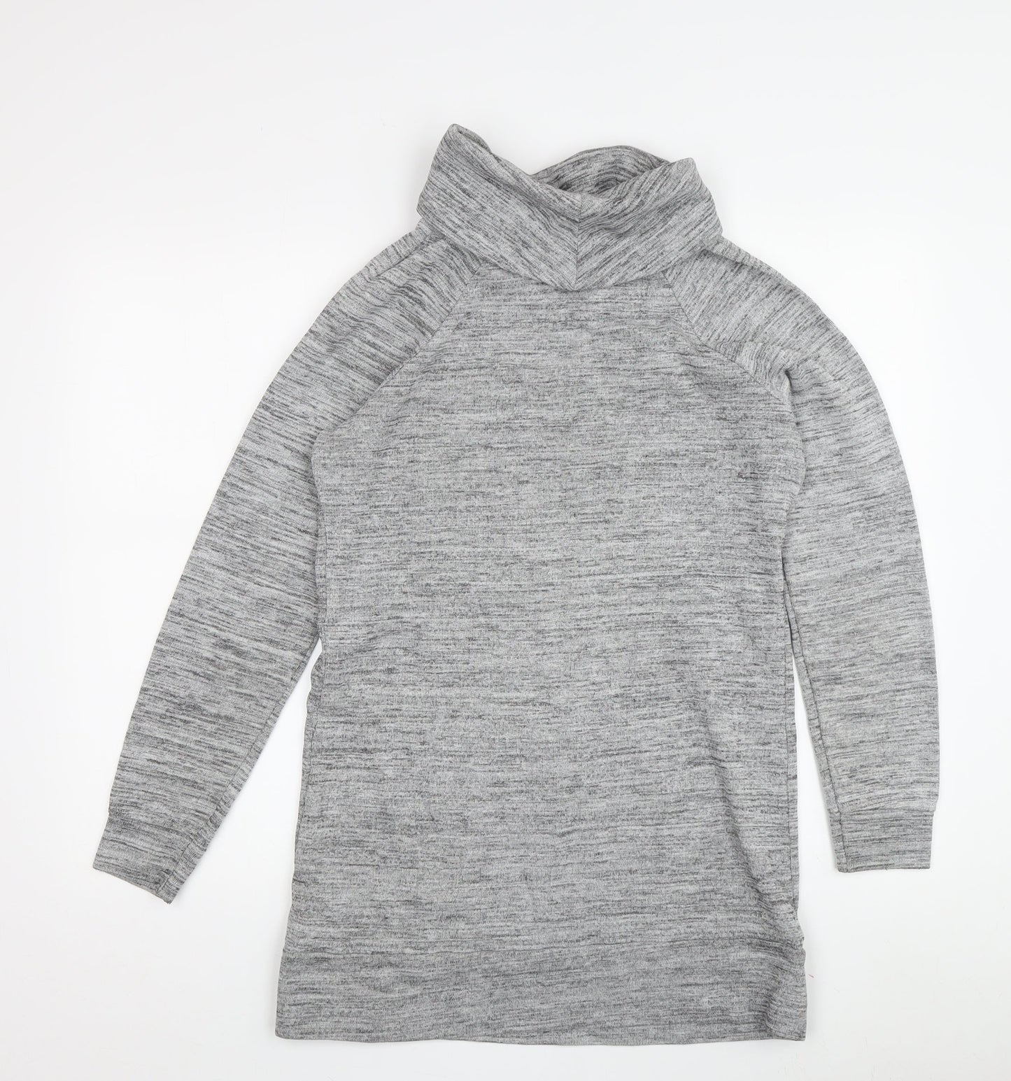 Womens UK Size 6 NEXT Grey Tunic Sweatshirt