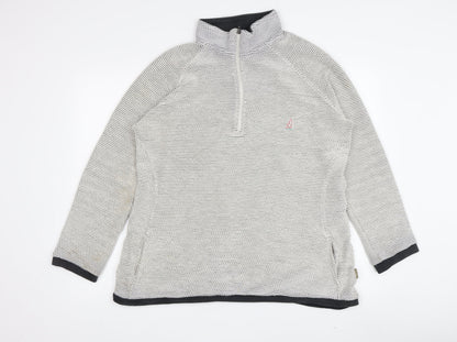 Duck Bay Women's Grey Pullover Sweatshirt, Size 18