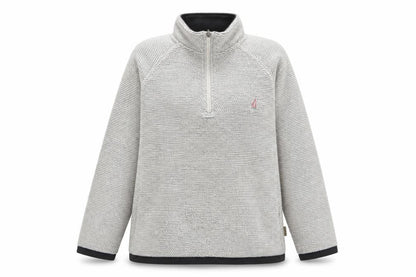 Front view of Duck and Cover Grey Pullover Sweatshirt, size 18