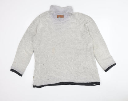 Duck Bay Women's Grey Pullover Sweatshirt, Size 18