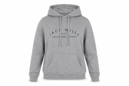 Womens UK Size 8 Jack Wills Grey Pullover Hoodie