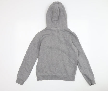 Womens UK Size 8 Jack Wills Grey Pullover Hoodie