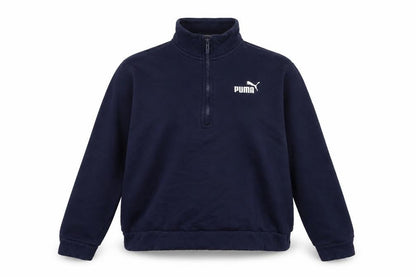 Womens UK Size L PUMA Blue Pullover Sweatshirt