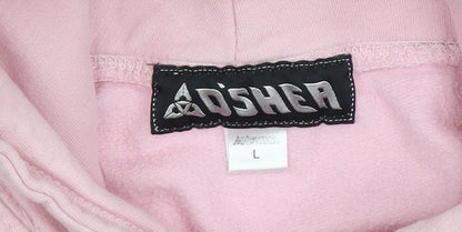 O'Shea Girls Pink Nautical Graphic Hoodie L