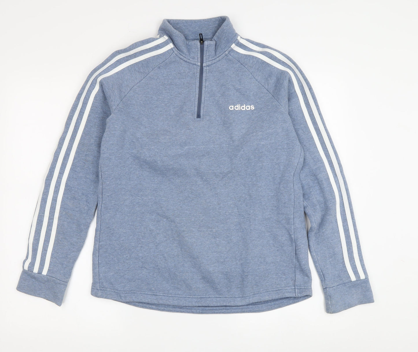 Adidas Unisex Blue Pullover Sweatshirt S