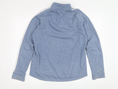 Adidas Unisex Blue Pullover Sweatshirt S
