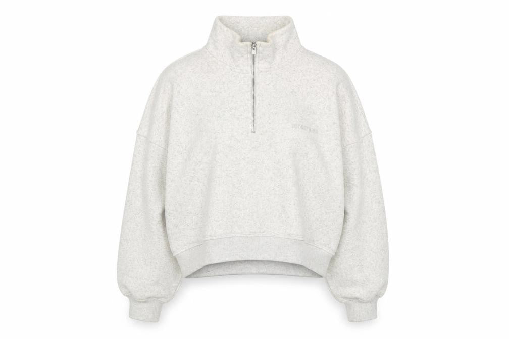 Womens UK Size S Boohoo Grey Pullover Sweatshirt