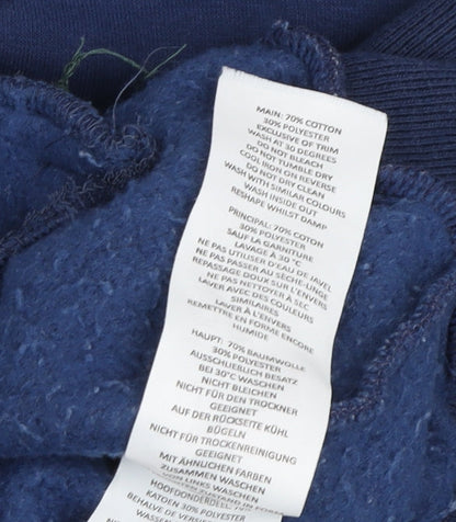 Mens UK Size M boohooMAN Blue Varsity Jacket