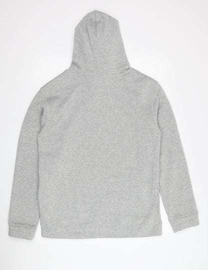 Men's Grey Rick and Morty XL Pullover Hoodie