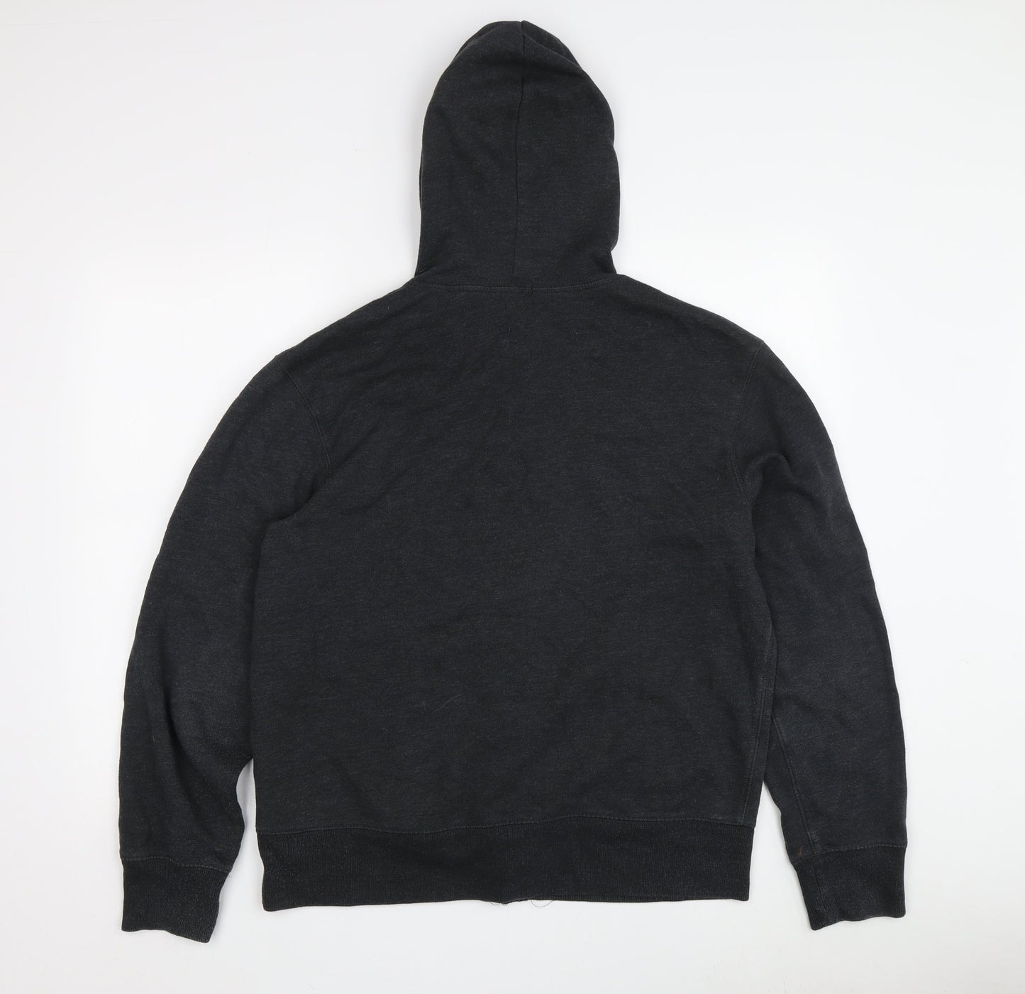 Mens UK Size M Gap Black Full Zip Hoodie
