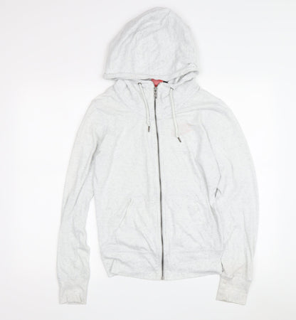 Nike Women's Grey Full Zip Hoodie Size S