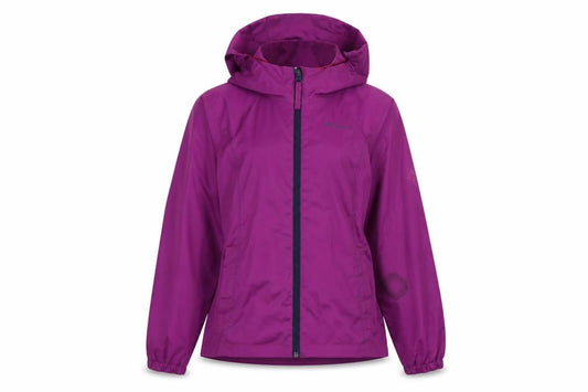 Decathlon Teens Purple Waterproof Rain Jacket Size 12