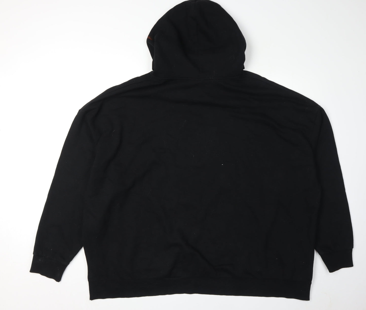 Unisex Adults UK Size 2XL Disney Black Pullover Hoodie