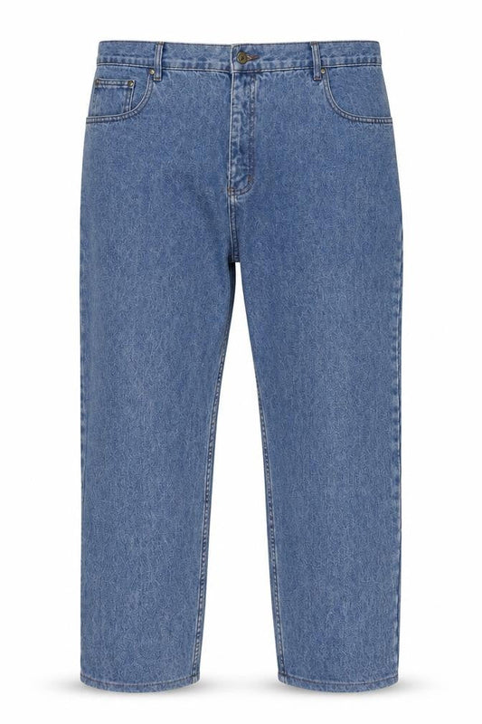 Mens UK Size 44 G-Division Classic Fit Straight Blue Jeans