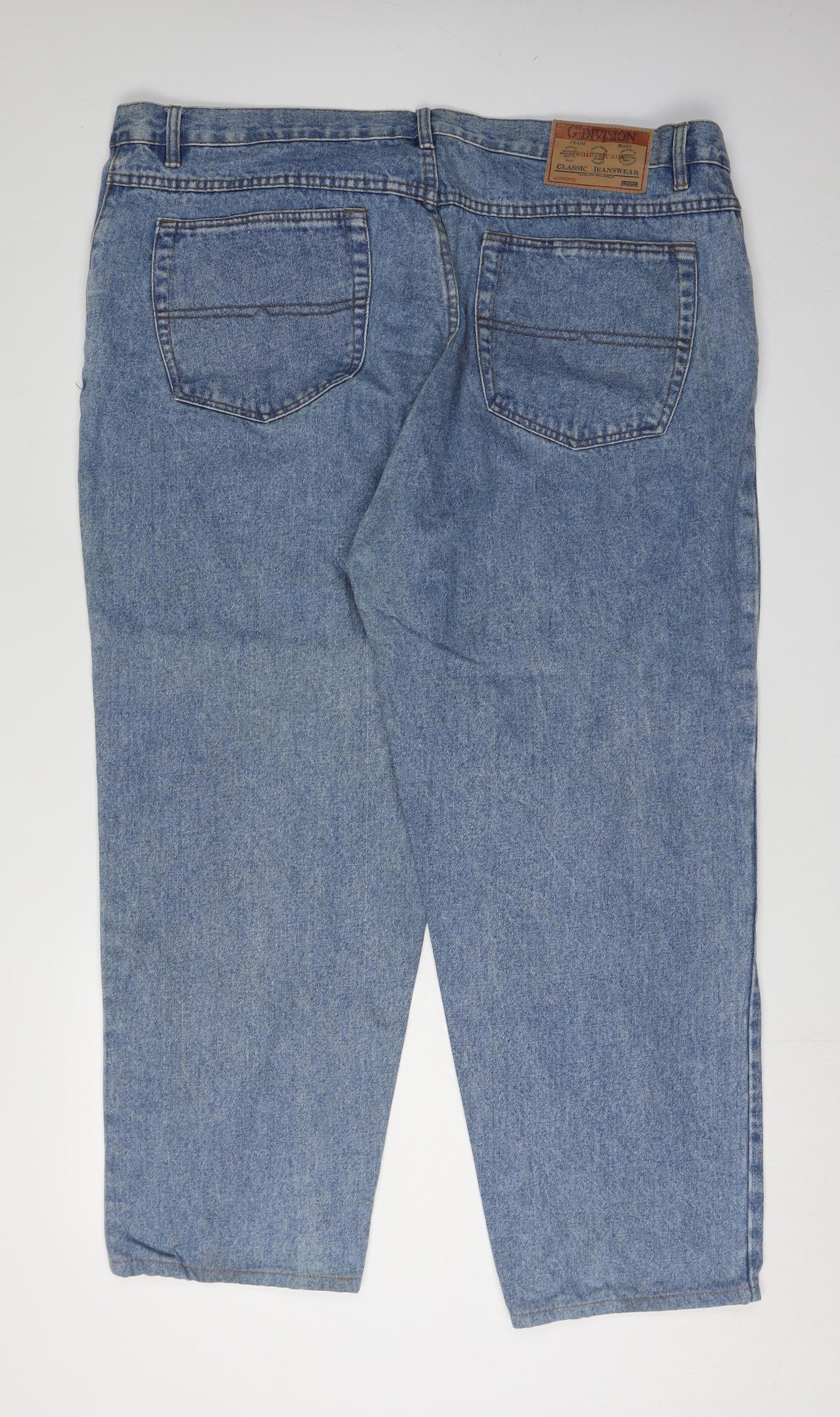 G-Division Men's Blue Straight Jeans Size 44