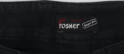 Rosner Women’s Black Straight Jeans Size 6