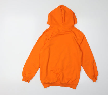 Fortnite Boys Orange Pullover Hoodie, Size 12 Years