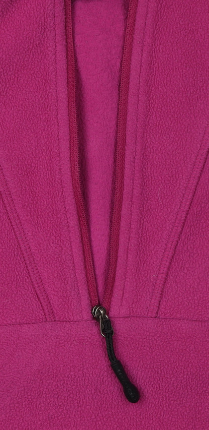 Technicals Women’s Pink Fleece Pullover Hoodie, Size 14