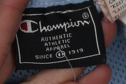 Champion Women's Blue Track Pants Size 12 for Gym