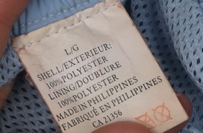 Champion Women's Blue Track Pants Size 12 for Gym