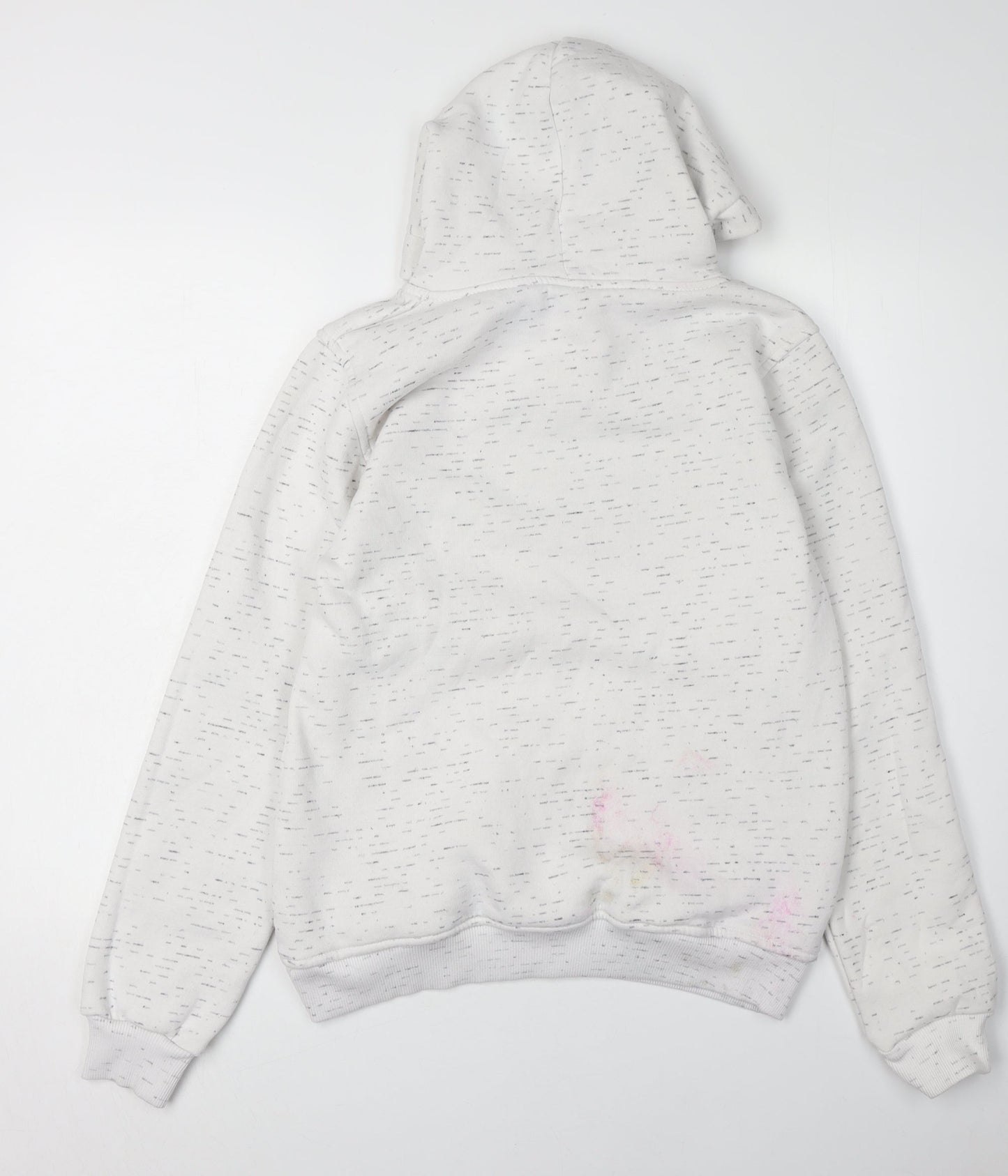 Nike Unisex White XL Pullover Hoodie with Logo