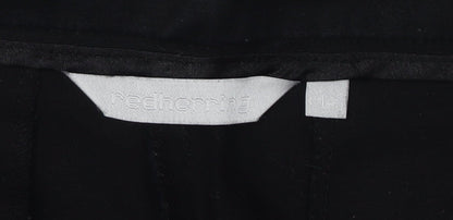 Womens UK Size 14 Redherring Slim Fit Skinny Black Trousers
