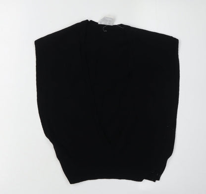 Tour de Force Women's Black Wool Pullover Jumper, S