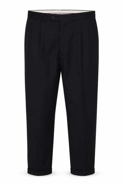 Mens UK Size L BHS  Formal Black Trousers
