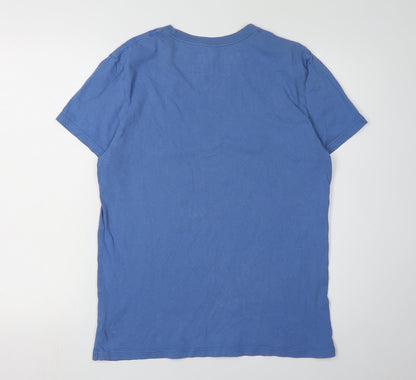 Mens UK Size M American Eagle Outfitters Blue  T-Shirt
