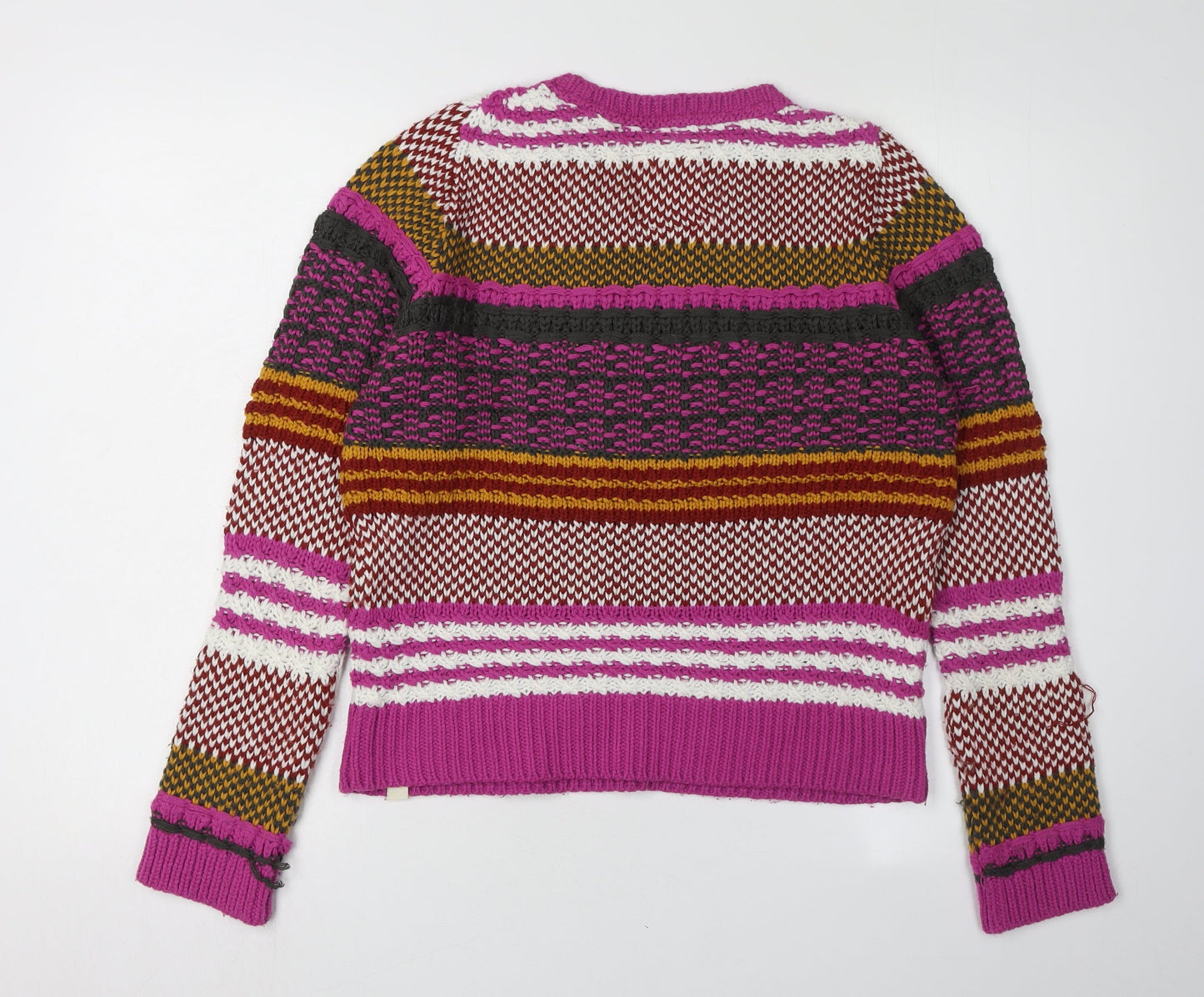 Womens UK Size M SoulCal & Co Multicoloured Pullover Jumper