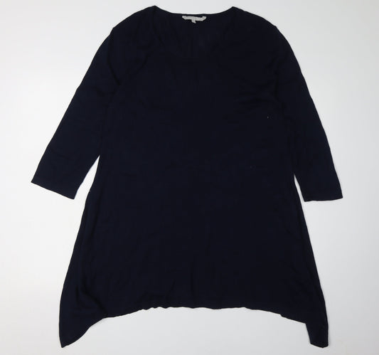 Pebble Bay Women's Blue XL Trapeze Swing Dress