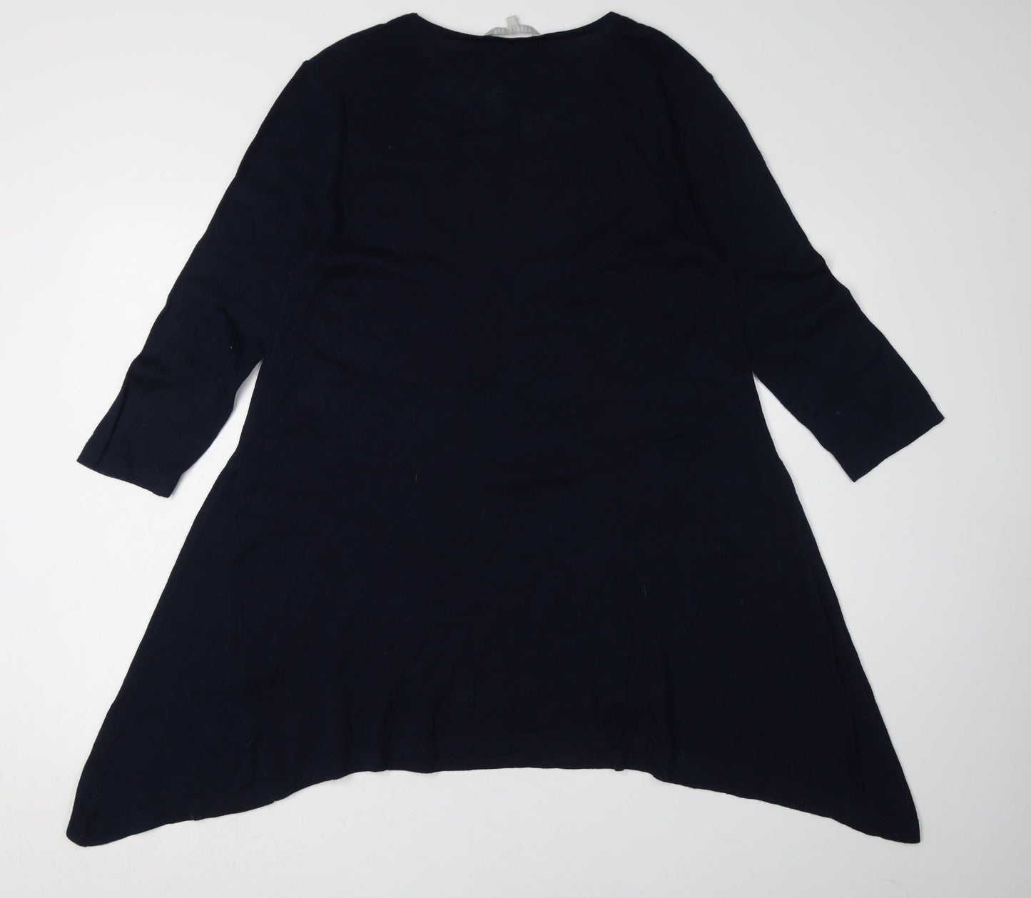 Pebble Bay Women's Blue XL Trapeze Swing Dress