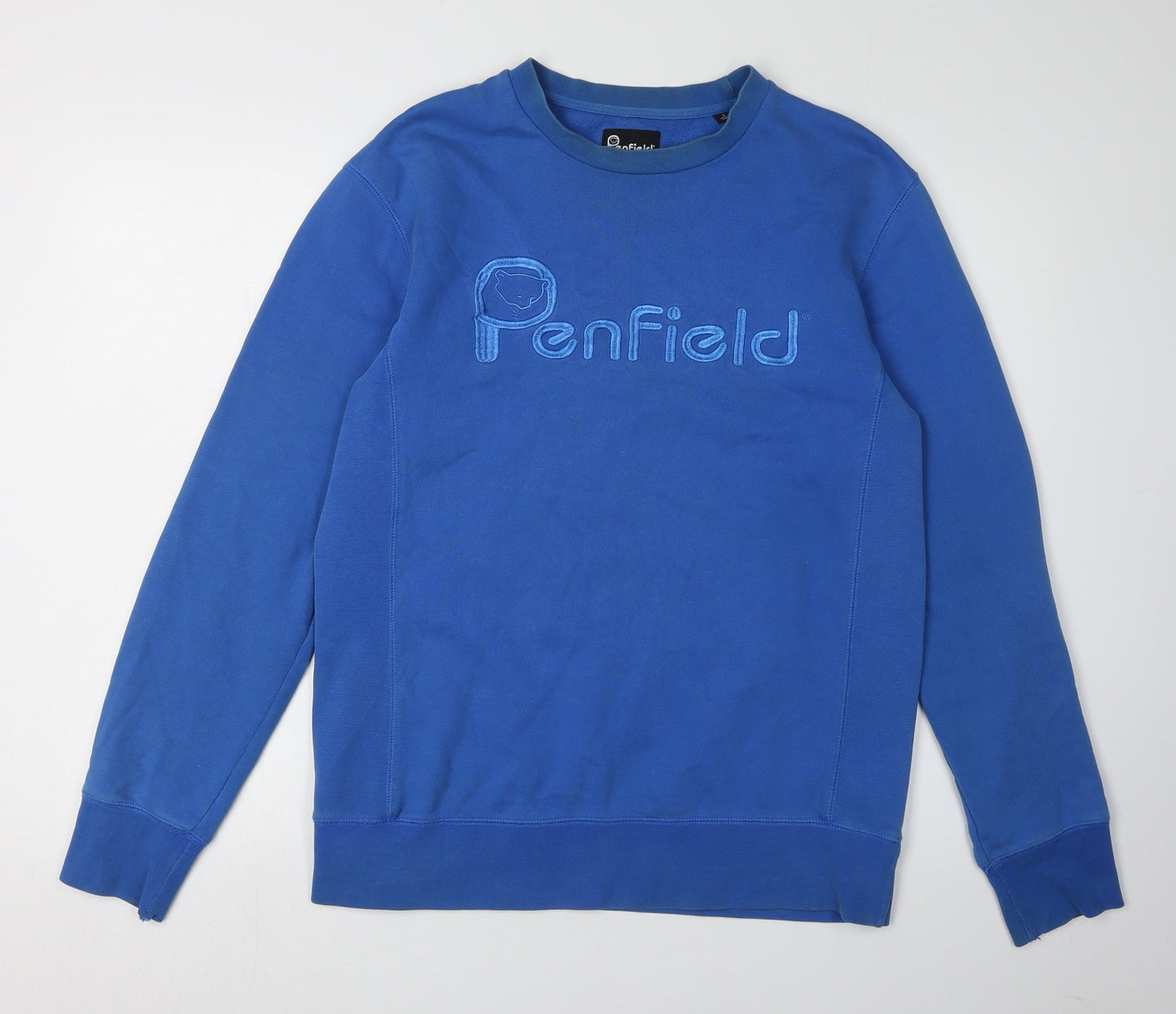 Penfield Men's Blue Sweatshirt, Size S, Crew Neck Pullover