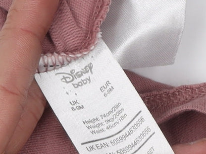Disney Girls Pink Minnie Mouse Shift Dress 18 Months
