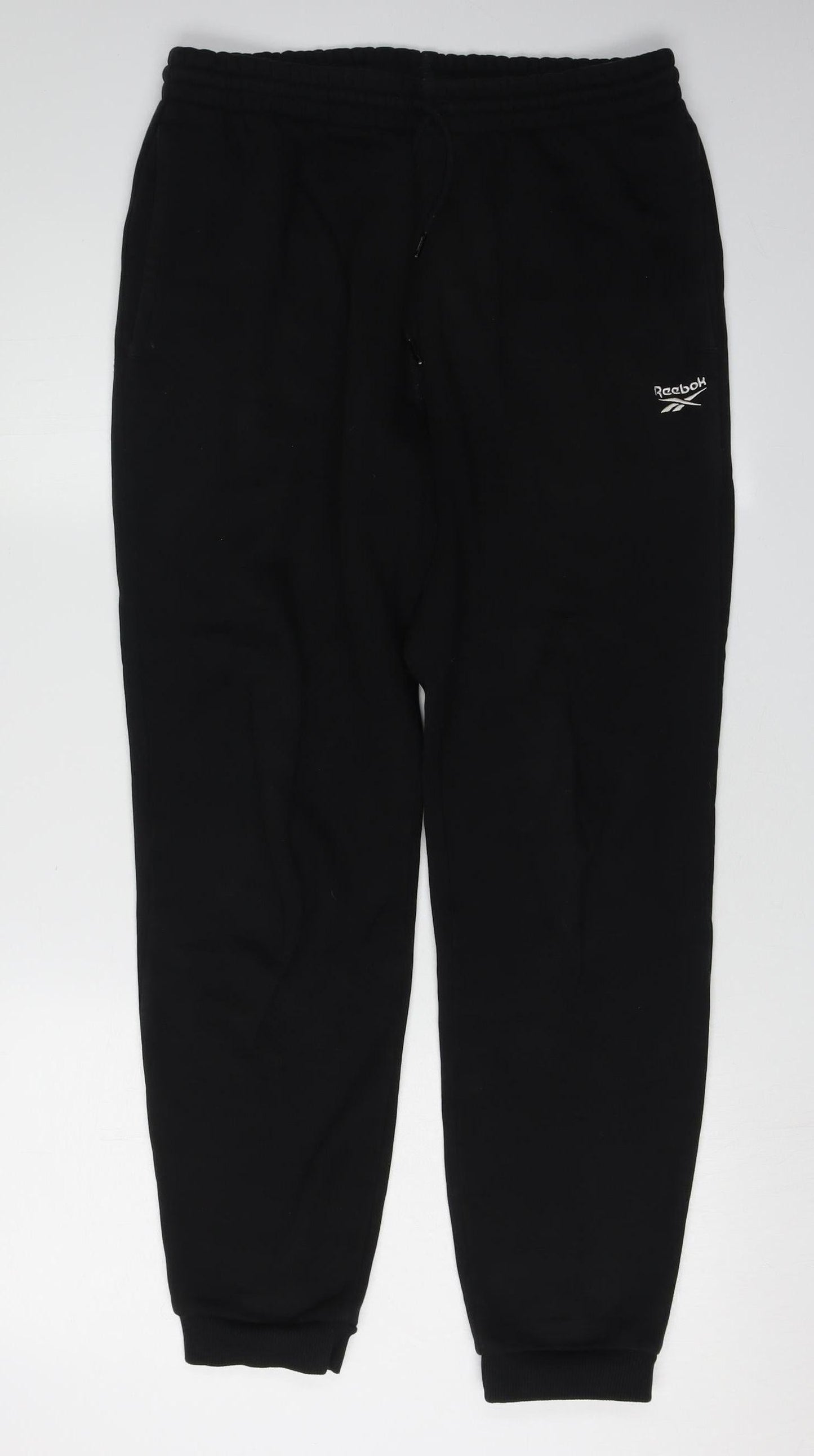 Reebok Men's Black Jogger Trousers - Medium
