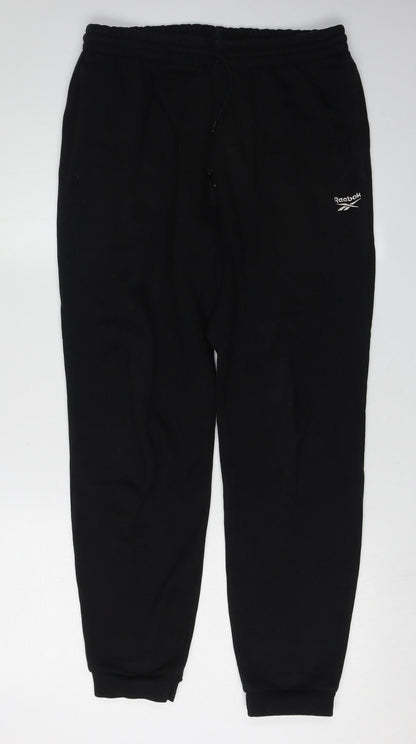Reebok Men's Black Jogger Trousers - Medium