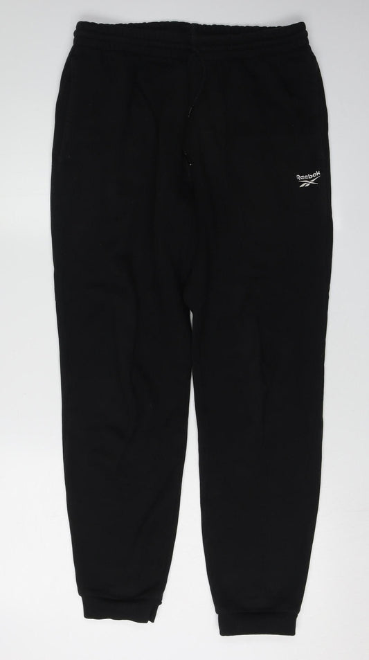 Reebok Men's Black Jogger Trousers - Medium