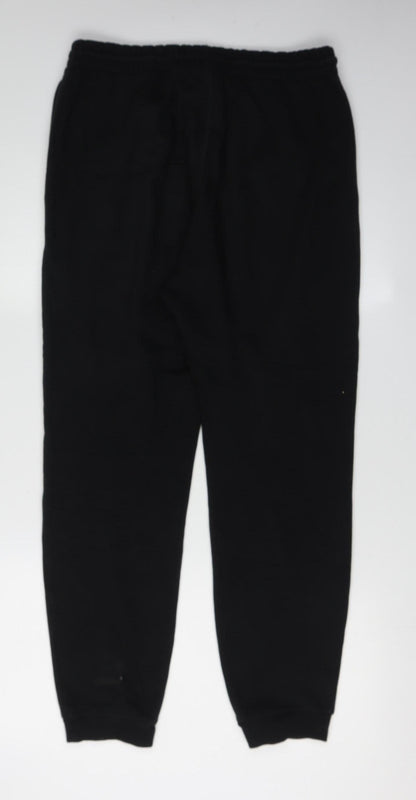 Reebok Men's Black Jogger Trousers - Medium