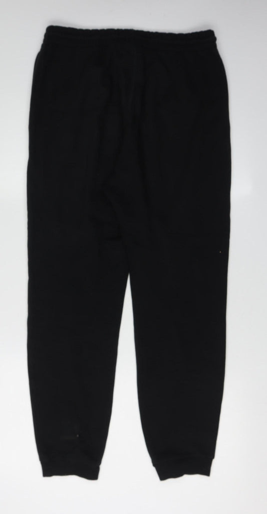 Reebok Men's Black Jogger Trousers - Medium