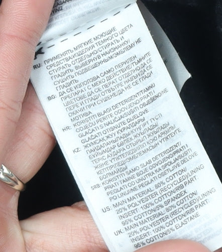 Reebok Men's Black Jogger Trousers - Medium