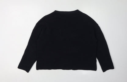 Womens UK Size S H&M Black Pullover Jumper