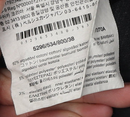 Bershka Women's Black Skinny High Waist Jeans Size 10