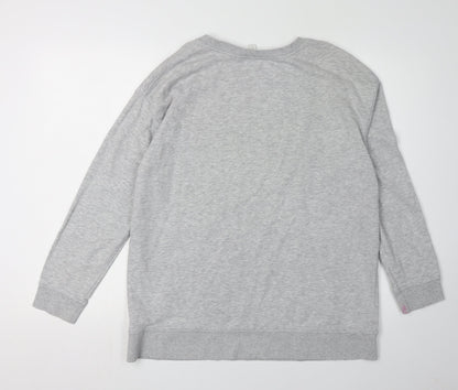 Women's Grey H&M UCLA Logo Maternity Pullover Sweatshirt Size 12