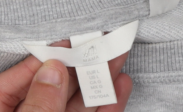 Women's Grey H&M UCLA Logo Maternity Pullover Sweatshirt Size 12