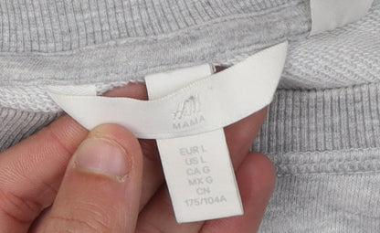 Women's Grey H&M UCLA Logo Maternity Pullover Sweatshirt Size 12