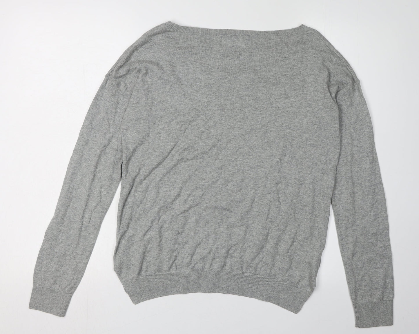Womens UK Size 12 NEXT Grey Pullover Jumper