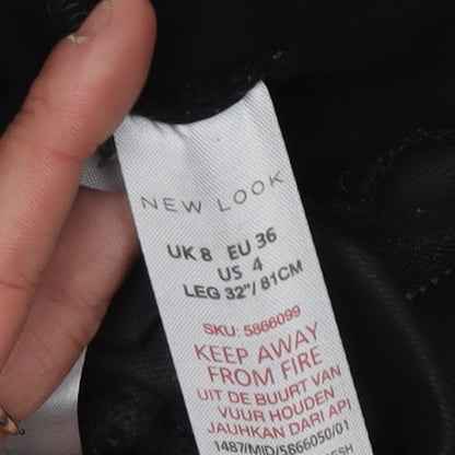 New Look Women's Black Skinny Jeggings Size 8