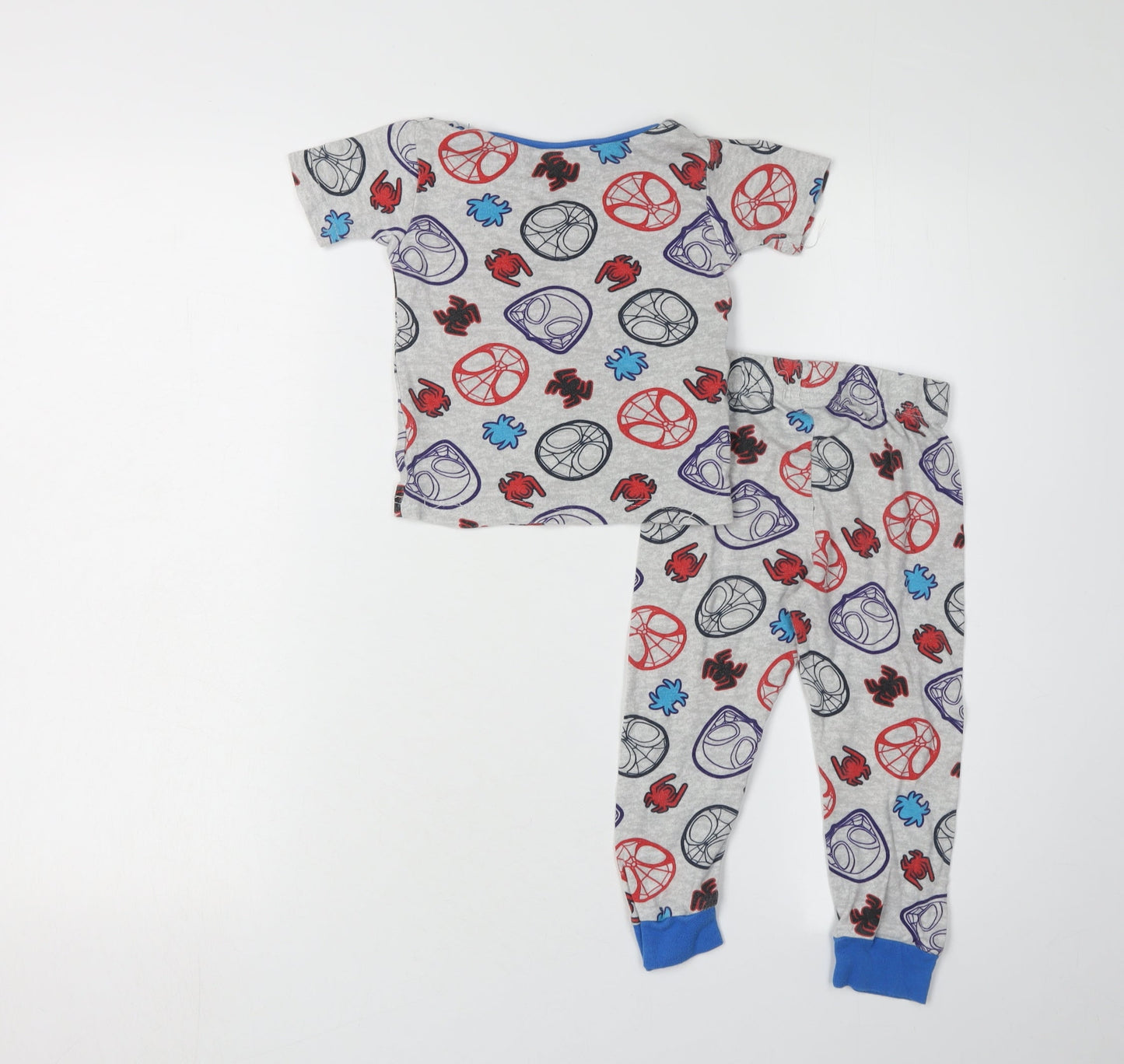 Marvel Boys Multicoloured Spider-Man Pyjama Set - Size 4 Years