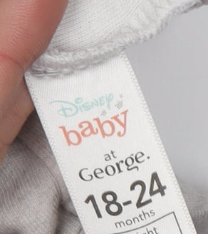 Disney at George Unisex Grey Toy Story T-Shirt 18-24M Regular Fit